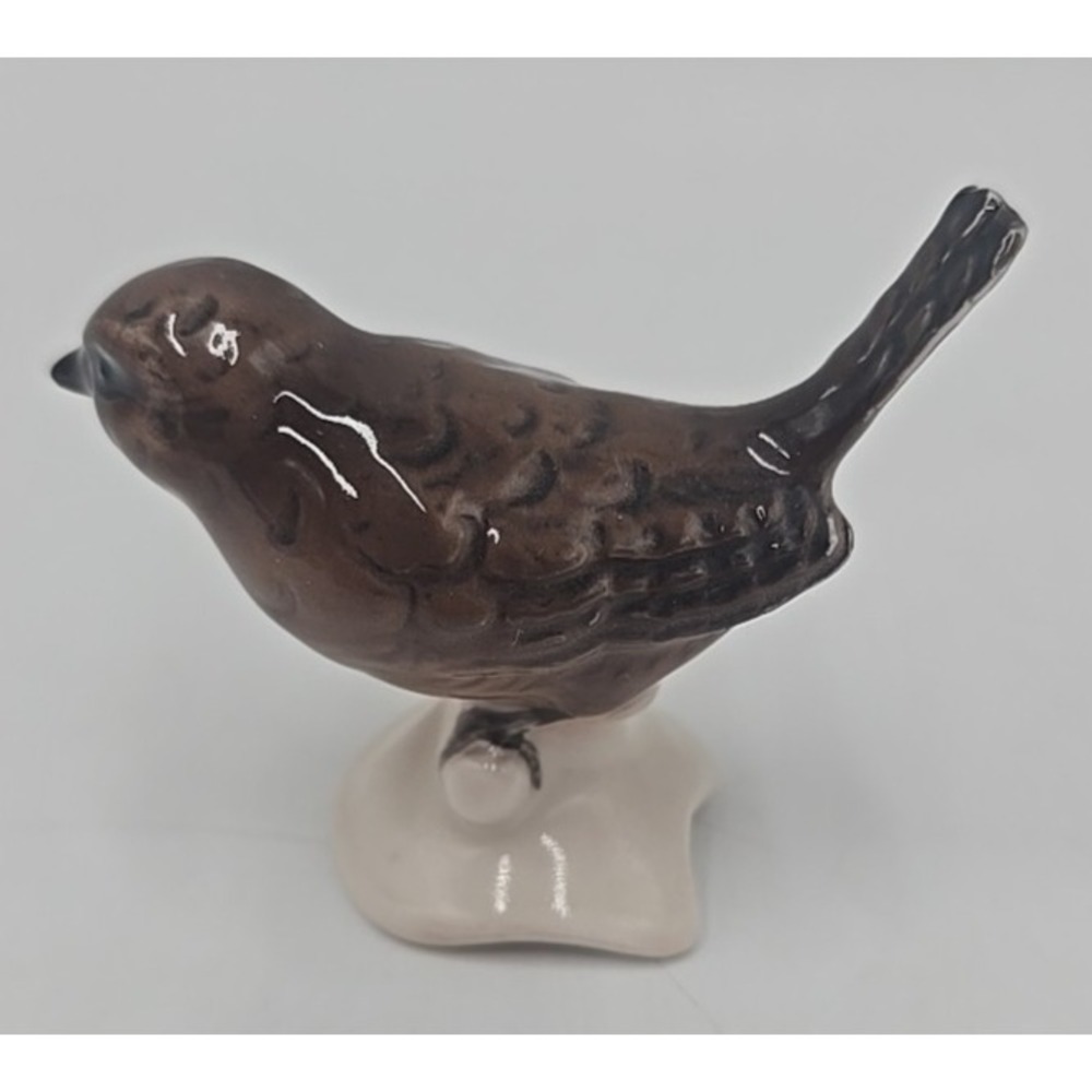RARE W. Goebel Zaunkoniq Wren Roitelet Bird Vintage 1980's 90's - Picture 4 of 9